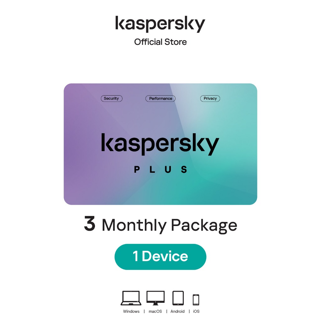 Kaspersky Plus 1,3,5 Devices